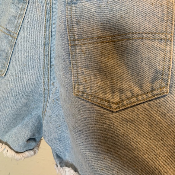 D'Mode Classix 1980s/1990s Vintage Jean Romper - Picture 7 of 9